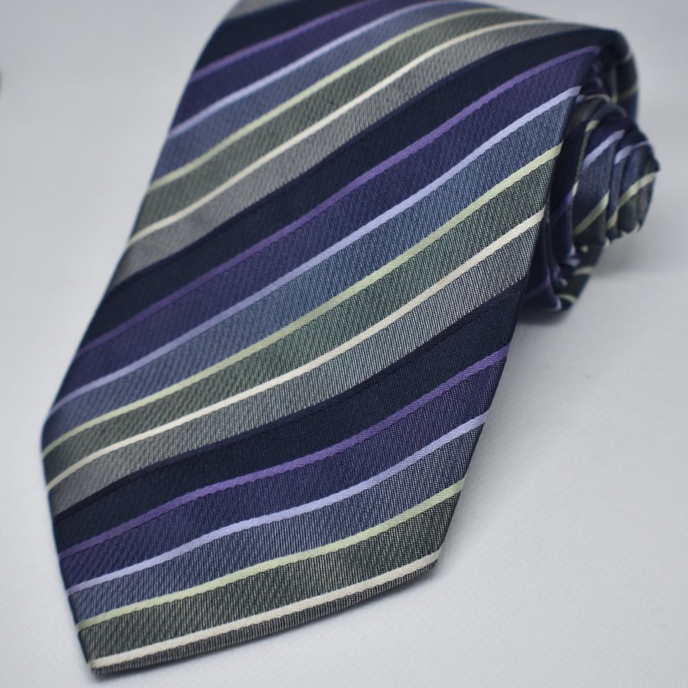 Valerio Garati Handmade XL Men's Silk Necktie NWOT